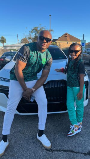Kamaru Usman Instagram - A very Biiiiiig and Special Happy Birthday to my little lady @misspretty_14 🤗🥰🤗 the big #10 #doubledigits
