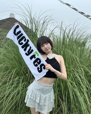 Kang Ji-young Instagram - Lucky Fes‘24 ありがとうございました🍀🕊️🌹❤️
