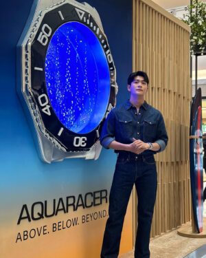 Kang Tae-oh Instagram - #AD #태그호이어 #TAGHeuer #TAGHeuerAquaracer #AquaracerProfessional300