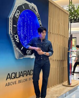 Kang Tae-oh Instagram - #AD #태그호이어 #TAGHeuer #TAGHeuerAquaracer #AquaracerProfessional300