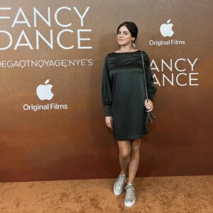 Kaniehtiio Horn Instagram - #FancyDance is a film centred around an auntie/niece relationship, so it felt very fitting that I brought my sweet niece along to NYC for the premiere. 

The performances are beautiful and it was so nice to hear a dialect of our language being spoken on screen throughout. Great job to all involved and niawen for the invite! We had a lovely little road trip! 

You can stream #fancydance on @appletv worldwide now. 

#indigenousfilm 
💖