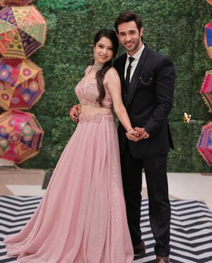 Karan Sharma Instagram - Creating our own fairytale💖🧿❤️✨

Photography: @gv_photography_and_films 
Hair and makeup: @bhatianikisha @shyambhatiahairstylist👰‍♀️outfit: @rajgharana.rg 

#pookavivaah #poojakarannam #justmarried #newbeginnings #ourveryownfairytale #happilyeverafter