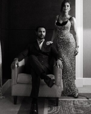 Karim Fahmy Instagram - A love like no other..

Karim’s suit by: @maisongamil
Dania’s Makeup by @dinaelleithy_makeupartist
Photographer: @mangaawyowes @occhiostudios