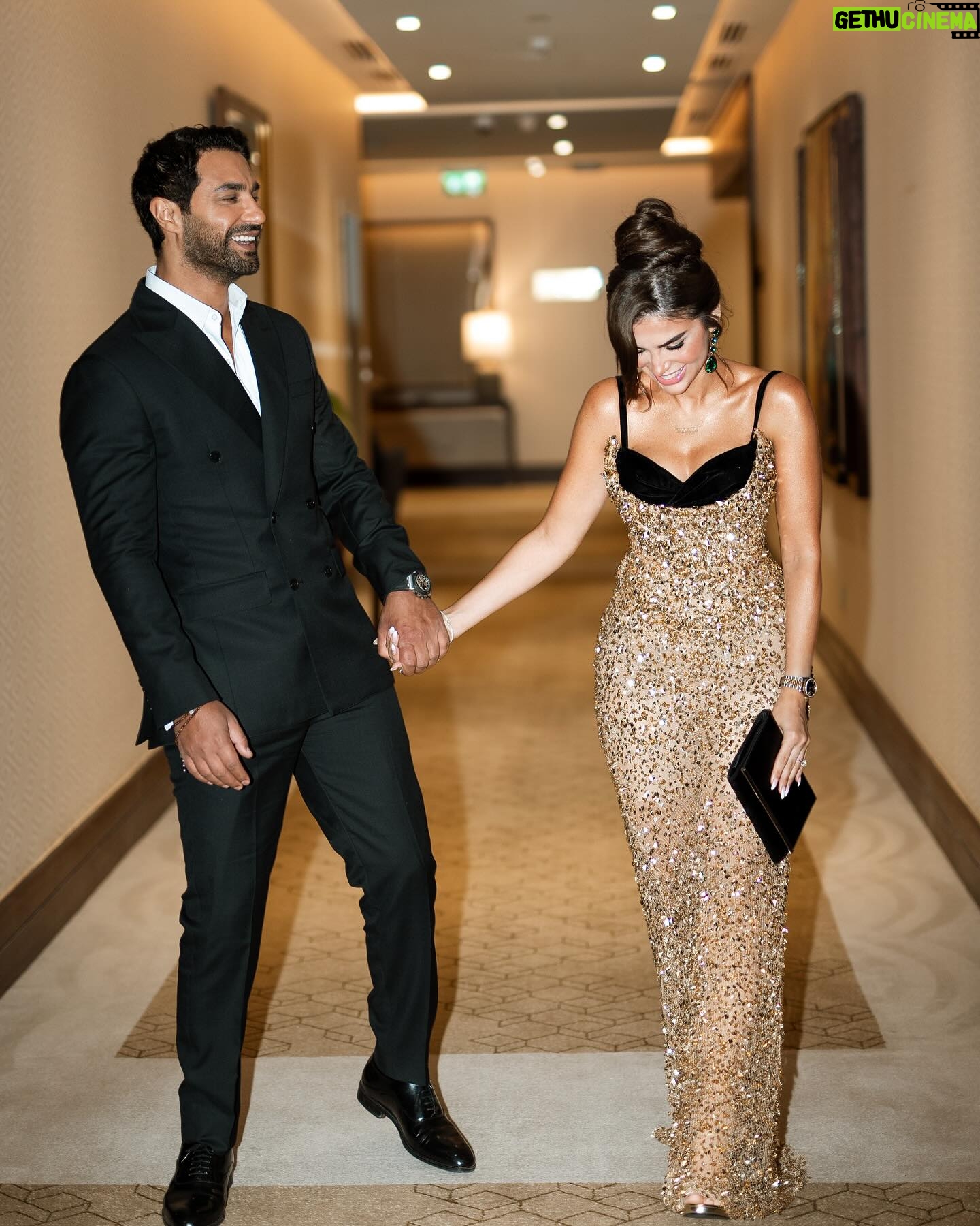 Karim Fahmy - 192.8K Likes - A love like no other..
Karim’s suit by: @maisongamil
Dania’s Makeup by @dinaelleithy_makeupartist
Photographer: @mangaawyowes @occhiostudios