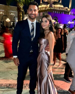Karim Fahmy Instagram - Had a great night at #jamilaxhafez wedding 

Thank you my friend @maisongamil for the suit