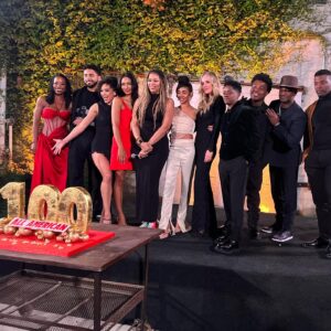 Karimah Westbrook Instagram - Last night we celebrated filming one hundred episodes of All American. 🙌🏾❤️ My mind is still blown. Beyond thankful for this experience. So thankful to our fans, we wouldn’t have gotten this far without you. Thank you!! ❤️🙏🏾 #AllAmerican100 

❤️🏈 New season begins April 1st!