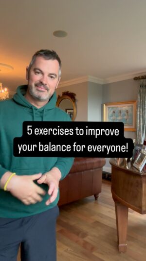 Karl Henry Instagram - Want to have better balance? Which is one if the best ways to age better? These exercises will help!!!

If you have any concerns about your health then do no  do the above exercises, see your GP or your physio for specific advice