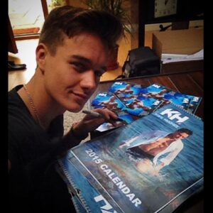 Karl Hughes Instagram - I'm signing every 2015 Calendar that gets ordered today! You can get one for £10 worldwide from --> karlhughesofficial.com <-- spread the word