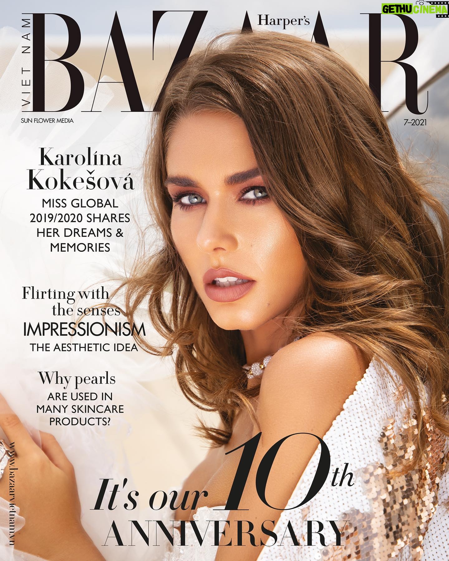 Karolína Kokešová - 3.4K Likes - Něco o mé cestě s @missglobalofficial v novém @bazaarvietnam 🥳 Thank you for having me ❤️ #bazaar #harpersbazaar #covergirl #missglobal