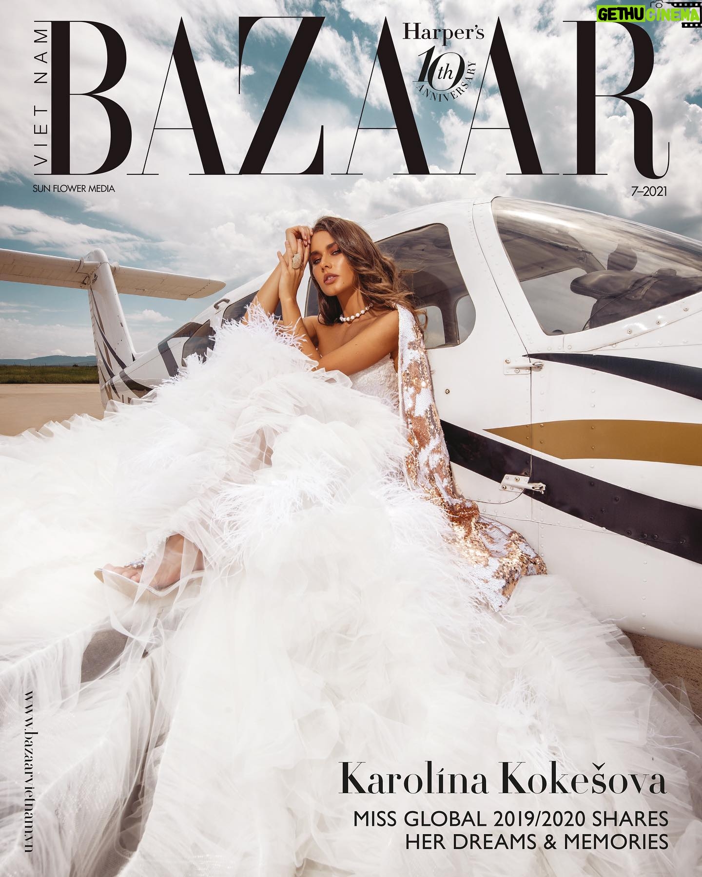 Karolína Kokešová - 3.4K Likes - Něco o mé cestě s @missglobalofficial v novém @bazaarvietnam 🥳 Thank you for having me ❤️ #bazaar #harpersbazaar #covergirl #missglobal