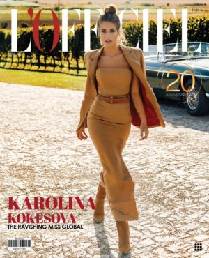 Karolína Kokešová Instagram - New April’s 2021 cover for @lofficielindia special collector’s edition celebrating 20th anniversary sharing with @beberexha @jbalvin or @josephineskriver 🤩...Thank you for having me ❤️ @missglobalofficial #lofficiel #lofficielindia #covergirl