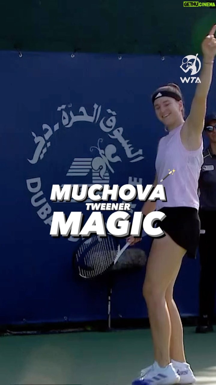 Karolína Muchová - 11.1K Likes - February 2023 tweeners HIT DIFFERENT 🔥
This time it’s @karolinamuchova bringing the fire in Dubai!
#DDFTennis #wta #tennis #tweener #muchova #hotshot