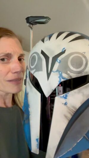 Katee Sackhoff Instagram - What do you think… scavenger hunt around the Portland area to the helmet? I’m going to need some inspiration here folks! 
Chime in!!! What to do?? 

#bokatankryze #starwars #mandalorian #scavengerhunt #portland