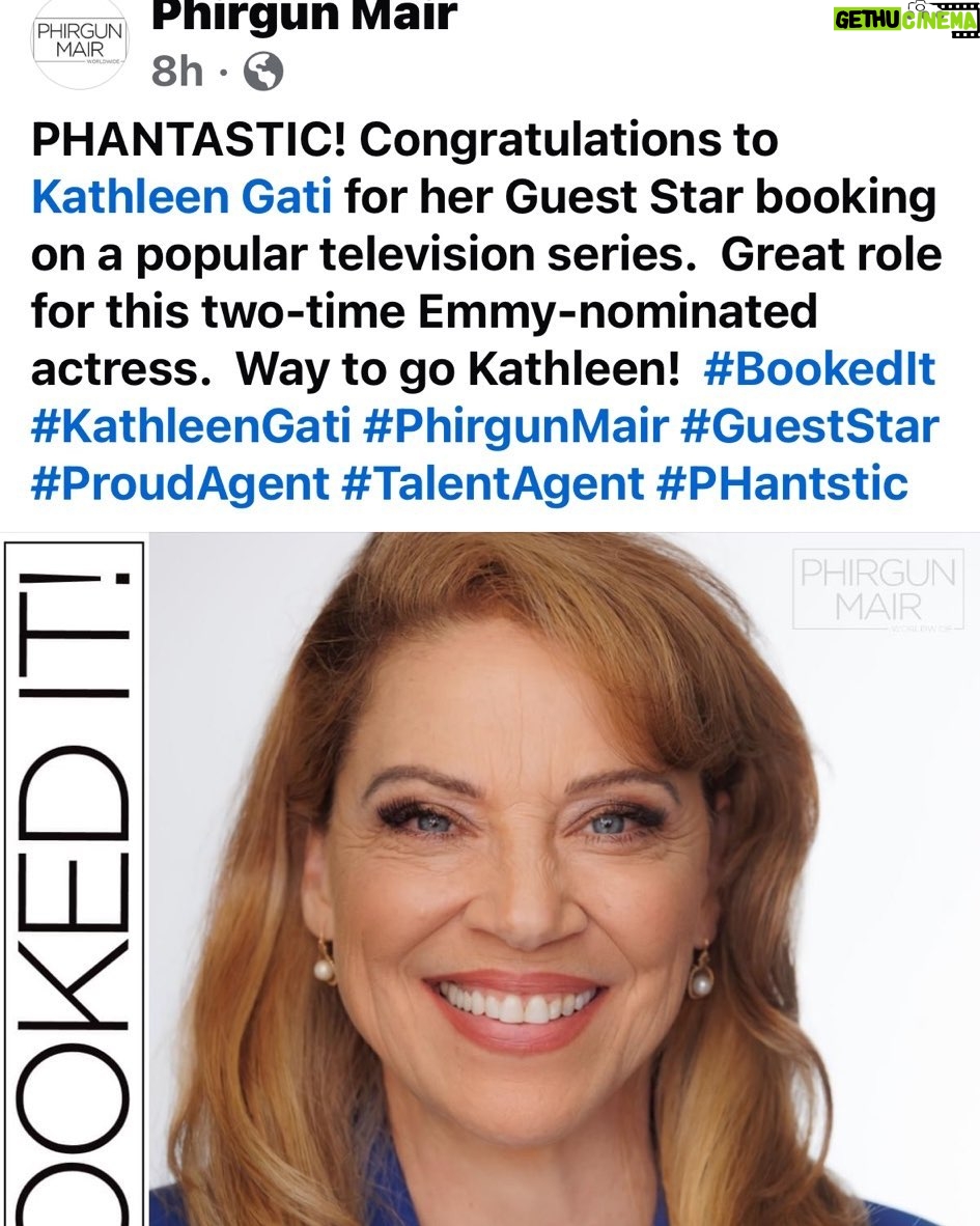 Kathleen Gati - 1.2K Likes - #gratitude #actorslife @phirgunmair