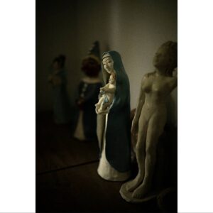 Kathryn Prescott Instagram - My grandma, the artist
