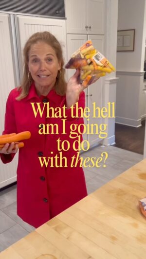 Katie Couric Instagram - Comment EAT and I’ll DM you the recipe right to your inbox!

Aren’t we all guilty of having bags of carrots in all different sizes in the back of our fridge!? I definitely am… so when Katie Couric asked me WTH to do with them, I knew this was the perfect recipe. Tag me if you try it and let me know what ingredient I should tackle next! 🥕❤️