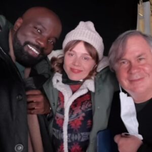 Katja Herbers Instagram - I can’t believe we’re at our original season 4 finale tomorrow at midnight!! Four more eps after that. Someone pick us up!!!! Anybody out there? 😅😭Here’s a fun BTS stack. Sandwiched in between two legends on the first photo. What @aasif needs to even get out of the chair…. Being number 1 is exhausting. As you can tell on the forth slide. Where does Mike even think??? I’m supposed to just hold that coffee? 😤It’s hot. What else? Dalya is method, she’s a star, nobody is as real. Wally Shaun, the one and only. TV mommy in me being in denial over Brooklyn’s 19th birthday. One of the first days of filming Evil, warming up before we go into my office to film the final scene of our very first episode. And then happy faces as we wrapped the pilot in the trailer and went out for drinks after. Recognize Darren aka Leroux the trouble maker? Gosh the times we’ve had. Thanks for following along everyone. Let me know if you want more or less of this nonsense in the comments. Ta-ta-ta.