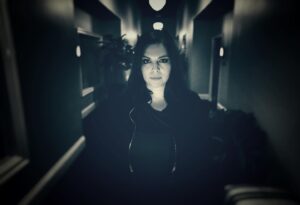 Katrina Weidman Instagram - August is the time of year I start to feel the shift in air. The little tinges of orange in the sky, the nips of crisp weather, and every. single. store putting out all of their Halloween stuff. 🖤🎃😹 
Tricks and treats are coming 👻 

📸: @bryschnitz 
#paranormal #paranormalactivity #ghost #ghoststories #haunted #hauntedhouse #halloween