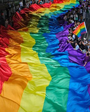 Katsamonnat Namwirote Instagram - A moment to celebrate equality, diversity, and love. Let's rejoice in the freedom to love and build a world in which everyone may look forward to with pride. It's not just for me or you; it's for everyone. when "love" actually means "love" to everyone. 🏳️‍🌈
❤️🧡💛💚💙💜
#Pride #BangkokPride2024