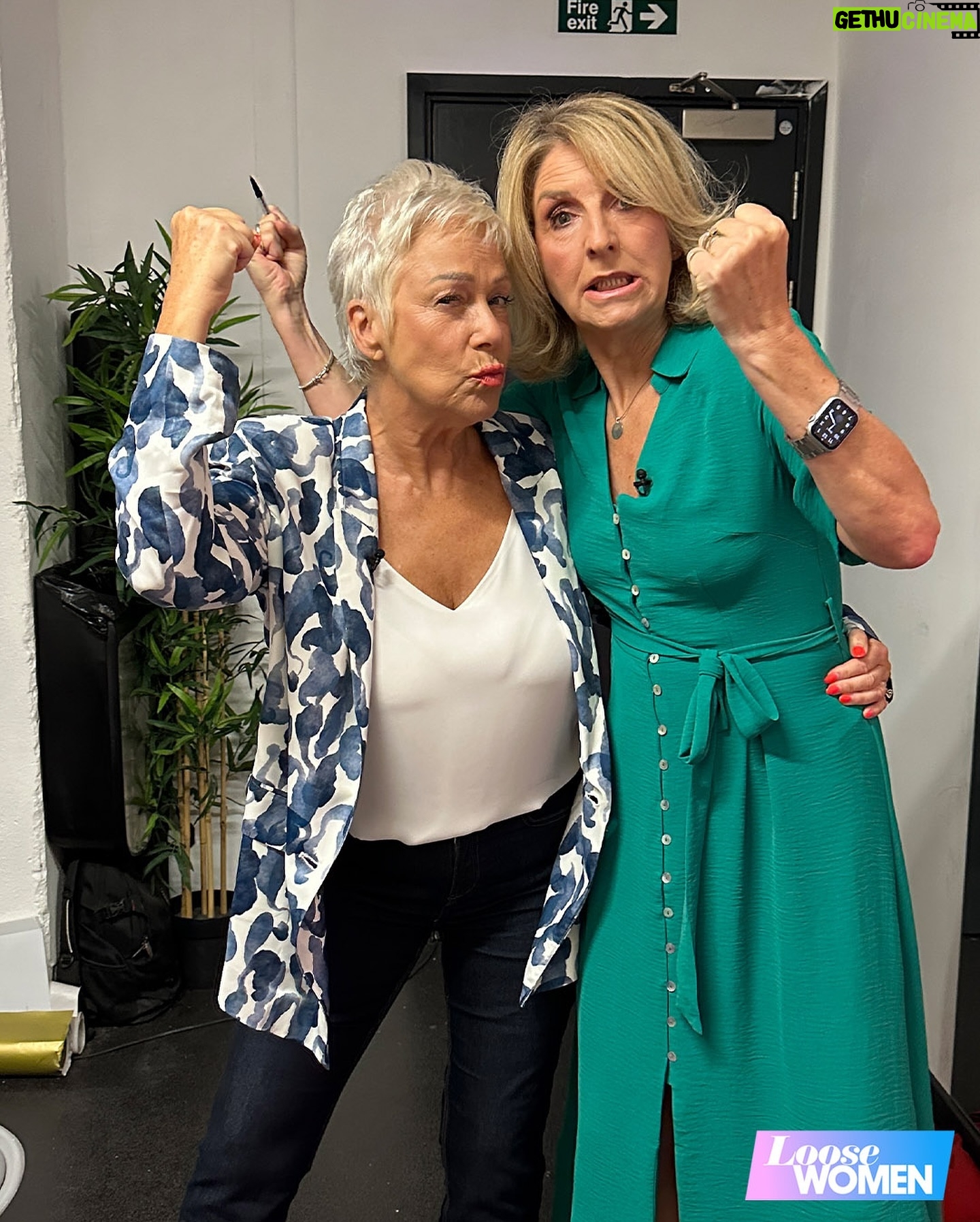 Kaye Adams - 2.1K Likes - Two teams, one winner! The Loose Women went head to head in a game of tug of war on Thursday with team Myleene and Nadia coming out on top 💪🏆👏
(Swipe to the end to see Kaye and Myleene’s rematch)
#loosewomen
