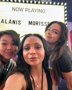 Kayla Compton Instagram - Absolutely zero chill. Best concert ever @alanis and @joanjett