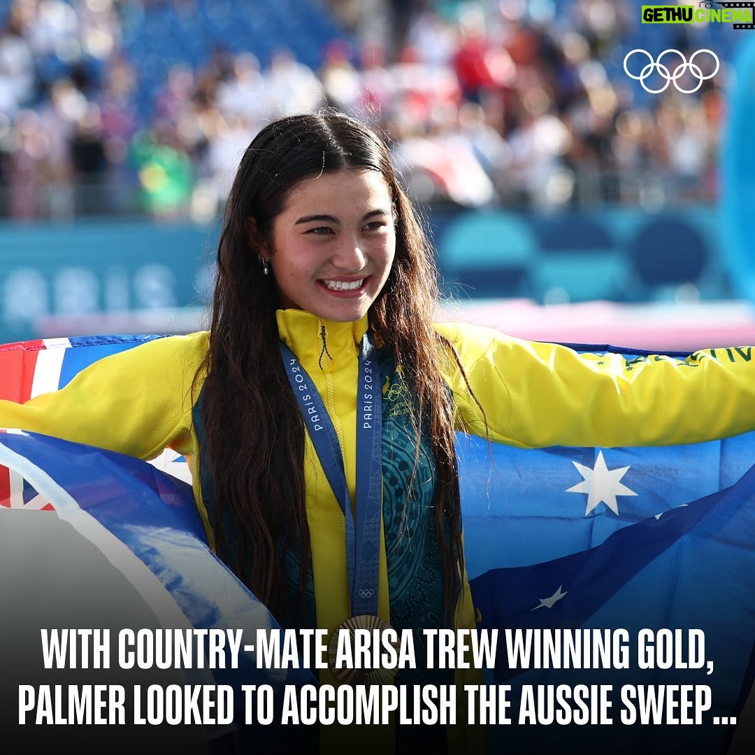 Keegan Palmer - 141.6K Likes - It’s a back-to-back win for Australia’s Keegan Palmer! 🥇 🔁
The defending champ’s win means a clean sweep for Australia in the skateboarding park finals at #Paris2024 🇦🇺
#Olympics