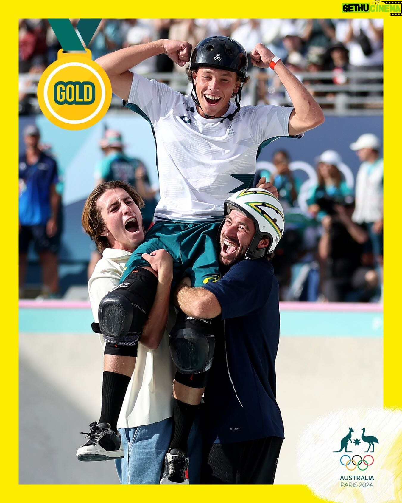Keegan Palmer - 44.4K Likes - He’s done it again! 🥇💥
Keegan Palmer has defended his title and remains the only person to have ever won the Men’s Park at an Olympics!
#AllezAUS | @skate.australia | @keeganpalmer