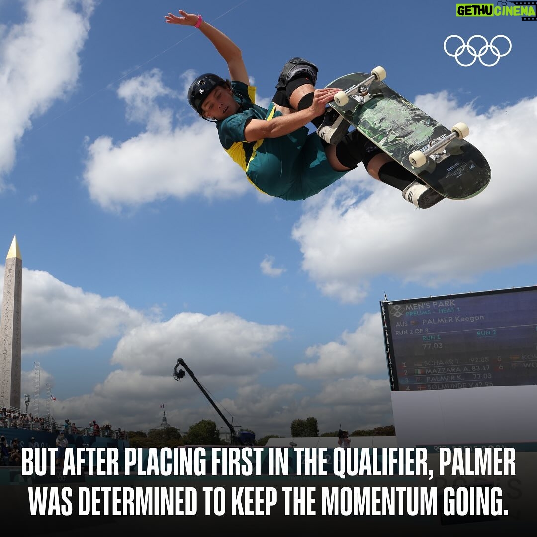Keegan Palmer - 141.6K Likes - It’s a back-to-back win for Australia’s Keegan Palmer! 🥇 🔁
The defending champ’s win means a clean sweep for Australia in the skateboarding park finals at #Paris2024 🇦🇺
#Olympics