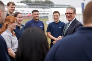 Keir Starmer Instagram - Skills England will help businesses harness the talent of young people, like the apprentices I met today, and train them for highly-skilled jobs in their community.

Growing the economy and providing access to opportunity in every part of our country.