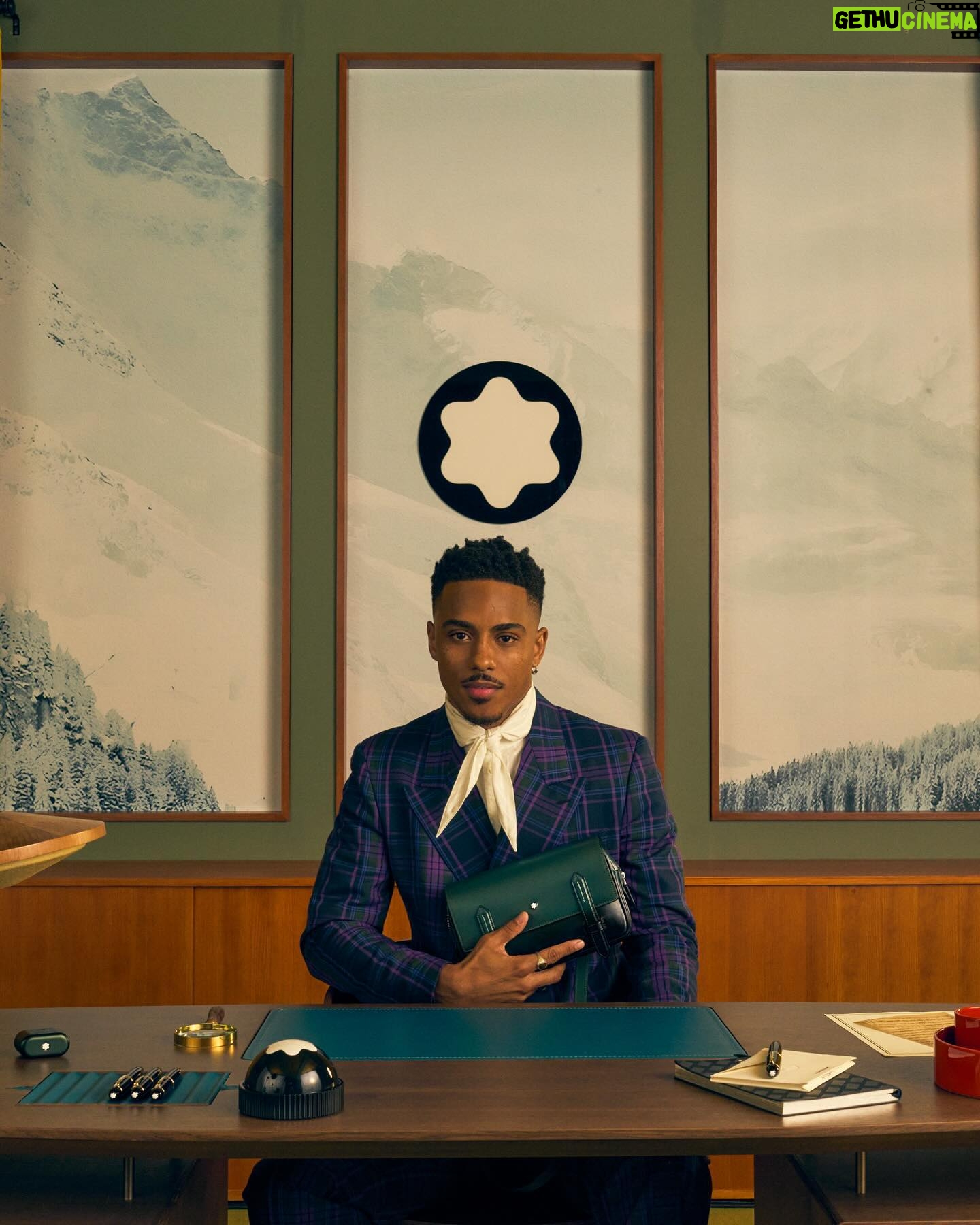 Keith Powers - 266.3K Likes - Beautiful night celebrating 100 years of Meisterstück! @montblanc #MST100 #LetsWrite