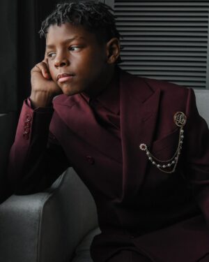Keivonn Woodard Instagram - Life is too short to wear boring suits #emmynominated #louisvuitton #televisionacad