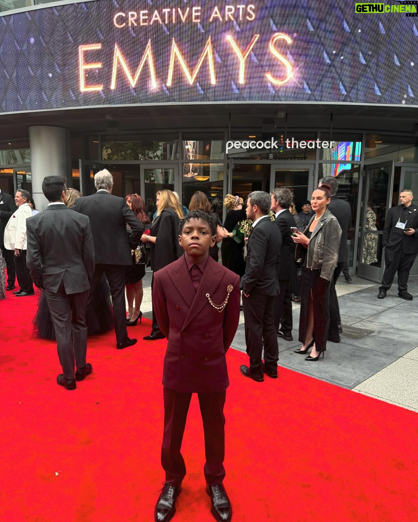 Keivonn Woodard - 17.8K Likes - All of this being as a nominated for the Emmy is mind…blowing for me. Thank @louisvuitton for my dream outfit! Family, friends and fans- thank you all for the support. ✌🏾