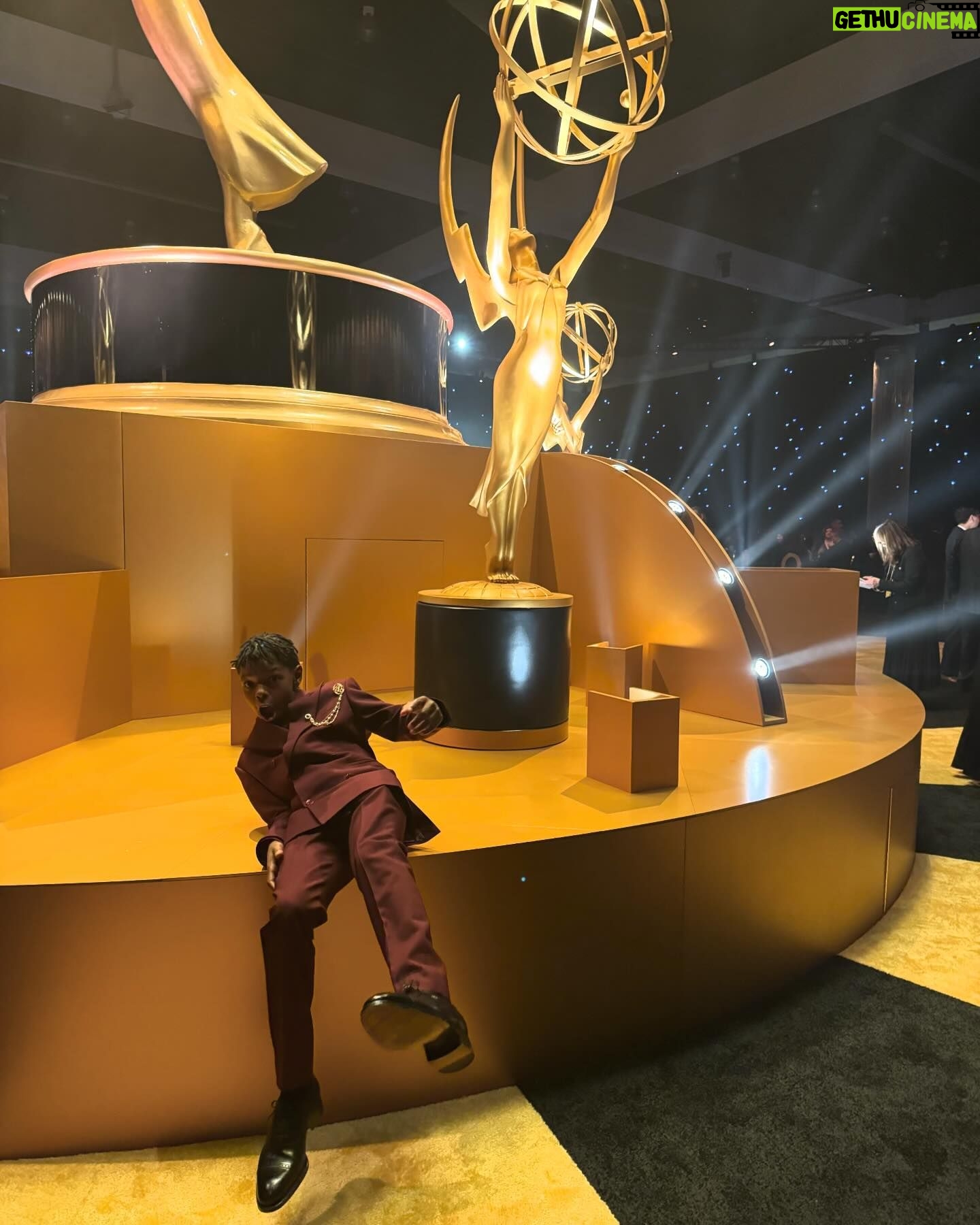 Keivonn Woodard - 17.8K Likes - All of this being as a nominated for the Emmy is mind…blowing for me. Thank @louisvuitton for my dream outfit! Family, friends and fans- thank you all for the support. ✌🏾