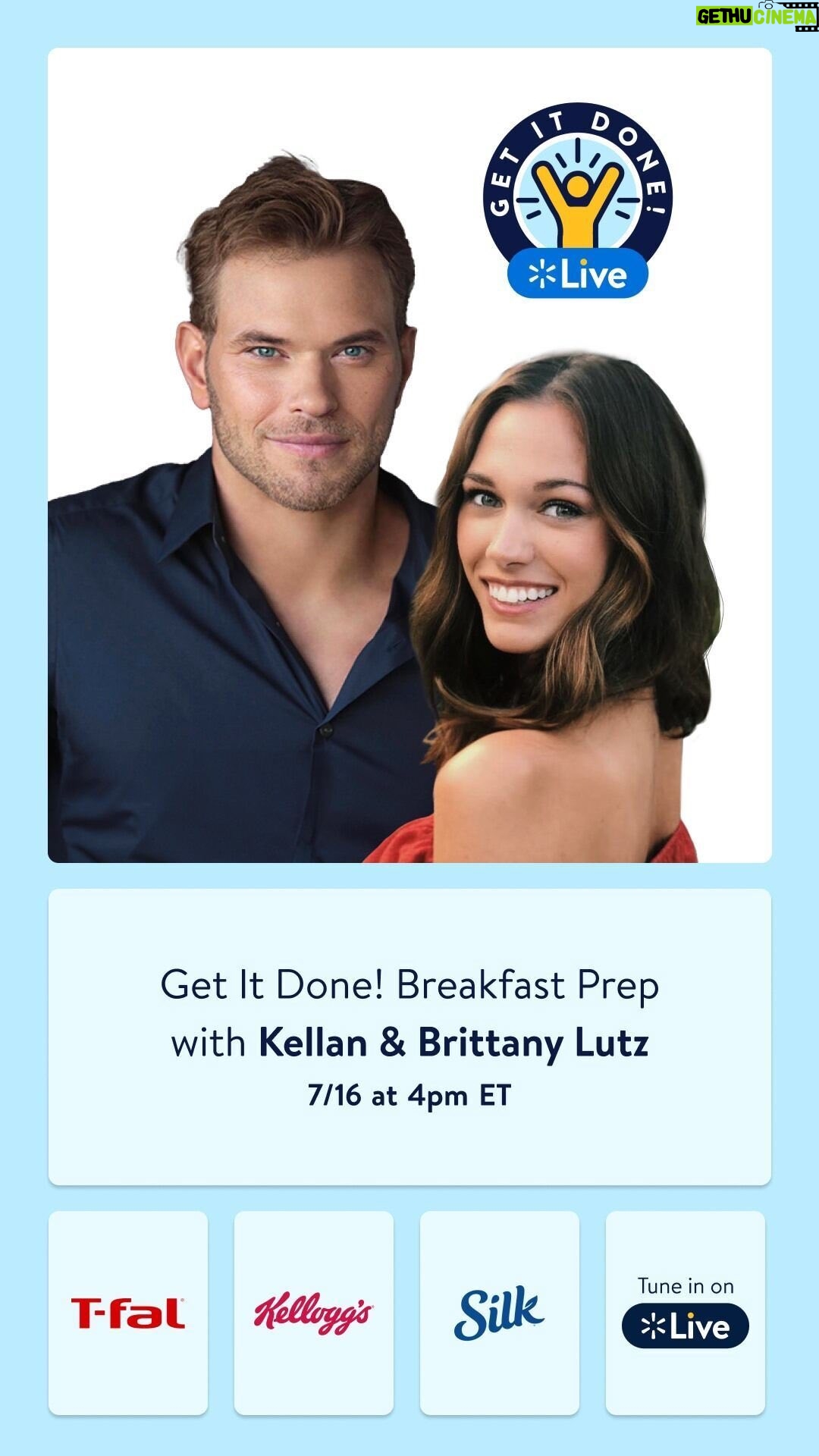 Kellan Lutz - 2.7K Likes - One thing about us? We NEVER skip breakfast! We need all the energy we can get to keep up with our kiddos. 💪🏼 Join us LIVE with @walmart and @talkshoplive on 7/16 at 4PM ET/3PM CT as we show you easy, delicious recipes you can make for the whole family. Stop missing out on the most important meal of the day—we’ll show you how to get it done!
Get a reminder for the show at the link in our bio. We can’t wait to see you there! #tslpartner
