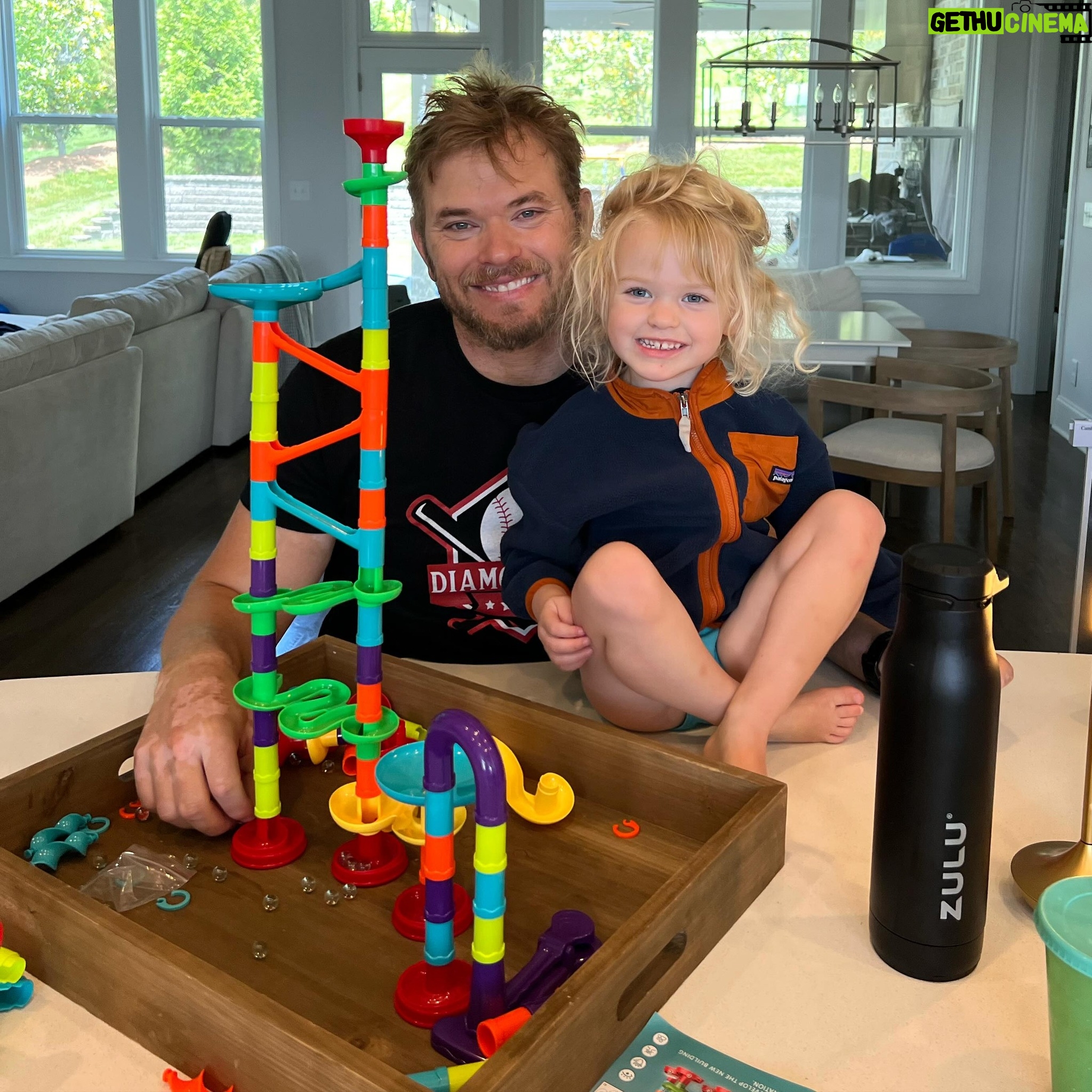 Kellan Lutz - 3 Likes - Having some MARBLous fun with my mini 🙌🙌🙌