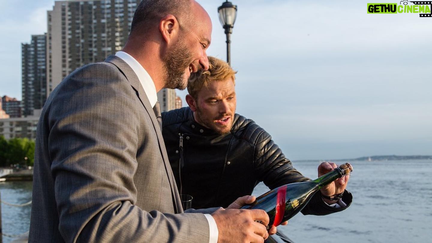 Kellan Lutz - 5.9K Likes - Some more behind the scenes with @robertwsmyth 💪🙌
#Repost @robertwsmyth
・・・
Leaping out of planes and over rooftops, tearing across the Hudson in a speedboat and delivering Champagne to a live event on a motorcycle. I had forgotten how full-on action hero @kellanlutz went for this Daring Delivery, and then I came across all this.
Check out the behind-the-scenes here and watch the full film on @heavypictures
Writer & Director: @robertwsmyth
Production Company: @heavypictures
Producer (US) @kubadub
Cinematographer: @rickcarmonadp
Editor: @_z_u_k_
A very special thank you to @sonjaeld www.sonja.tv and @fabiocapellimusic www.lyrebird.tv for working endlessly to compose the multi-track score!
Shout out to @baddyaddy, Louis De Fautereau and Raphaela Allouche!