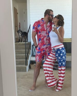 Kellan Lutz Instagram - ❤️🤍💙🇺🇸 July 4th 2024 -> 2023 -> 2022 -> 2021 -> 2020 (pregnant with Ashtyn in 2020 🥹)