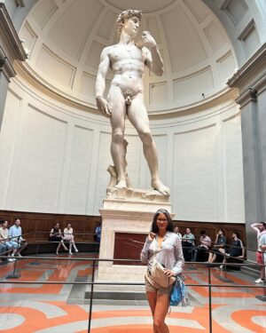 Kelly Hu Instagram - Three museums in one day.  My feet are killing me but my soul is full of beauty and creativity.  My head is still spinning from all that I experienced today. 
Grazie Firenze!