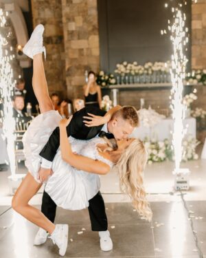 Kelsey Owens Instagram - Getting back your wedding photos the week of your Hubbys birthday>>

Happy 31st to the love of my life. When I met 25 year old you at a party I had no clue my life was about to change forever. I thought “Wow he’s cute maybe we’ll be friends because there’s no way I’m ever dating again while on this crazy show.” Through your persistence, humor, and charm you changed that thought of mine real quick into “Wow I want to date this guy soo bad. I hope he asks me to be his girlfriend even though we live 12 hours apart and I’m on a drama filled reality show.” Fast forward a few years and since then we’ve fallen in love, been on countless adventures, moved to the same state, got a stinky boxer, bought a house, AND I got to marry that cute guy from the party that stole my heart. Max Strong I am so lucky to call you my husband. I hope you have the best day ever… well maybe second best because I don’t know how we can possibly top how happy we were on our wedding day.🥹🥰 Happy Birthday Babe! Here’s to a lifetime more of them being spent together.🥂