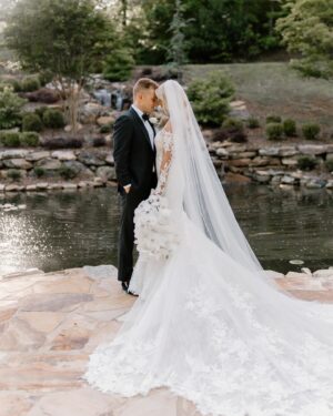 Kelsey Owens Instagram - Getting back your wedding photos the week of your Hubbys birthday>>

Happy 31st to the love of my life. When I met 25 year old you at a party I had no clue my life was about to change forever. I thought “Wow he’s cute maybe we’ll be friends because there’s no way I’m ever dating again while on this crazy show.” Through your persistence, humor, and charm you changed that thought of mine real quick into “Wow I want to date this guy soo bad. I hope he asks me to be his girlfriend even though we live 12 hours apart and I’m on a drama filled reality show.” Fast forward a few years and since then we’ve fallen in love, been on countless adventures, moved to the same state, got a stinky boxer, bought a house, AND I got to marry that cute guy from the party that stole my heart. Max Strong I am so lucky to call you my husband. I hope you have the best day ever… well maybe second best because I don’t know how we can possibly top how happy we were on our wedding day.🥹🥰 Happy Birthday Babe! Here’s to a lifetime more of them being spent together.🥂