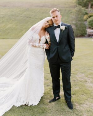 Kelsey Owens Instagram - Getting back your wedding photos the week of your Hubbys birthday>>

Happy 31st to the love of my life. When I met 25 year old you at a party I had no clue my life was about to change forever. I thought “Wow he’s cute maybe we’ll be friends because there’s no way I’m ever dating again while on this crazy show.” Through your persistence, humor, and charm you changed that thought of mine real quick into “Wow I want to date this guy soo bad. I hope he asks me to be his girlfriend even though we live 12 hours apart and I’m on a drama filled reality show.” Fast forward a few years and since then we’ve fallen in love, been on countless adventures, moved to the same state, got a stinky boxer, bought a house, AND I got to marry that cute guy from the party that stole my heart. Max Strong I am so lucky to call you my husband. I hope you have the best day ever… well maybe second best because I don’t know how we can possibly top how happy we were on our wedding day.🥹🥰 Happy Birthday Babe! Here’s to a lifetime more of them being spent together.🥂