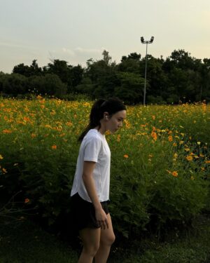 Kemisara Paladesh Instagram - morning run 🍋🫛🌼