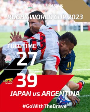 Kenki Fukuoka Instagram - ラグビーW杯日本代表敗退。
選手の皆さん、本当にお疲れ様でした。
ベスト8を達成した次のW杯、選手たちにかかるプレッシャーはとてつもないものだったと思います。
そんな中戦い抜いた選手達は本当に誇らしいし、胸を張って帰ってきてほしい。
悔しいけどこれが世界における現在地、また次のW杯では新しい進化を遂げた日本代表が見られることに期待して応援しようと思います！