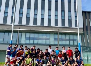 Kenki Fukuoka Instagram - 今日は順天堂の医学部ラグビー部の練習に参加してきました！
炎天下の中、一年ぶりのラグビーはかなりしんどかった…💦笑
