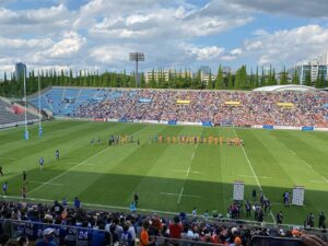 Kenki Fukuoka Instagram - ワイルドナイツ勝利！
今日のワイルドナイツは安心して見ていられる強さでした👏
みんな凄くいいプレーだったけど、個人的にはコロインベテが凄すぎてほんとに感動してました…😂
来週の決勝は日テレで地上波放送のゲスト解説をさせていただくので、現地に来られない方はぜひご覧ください！