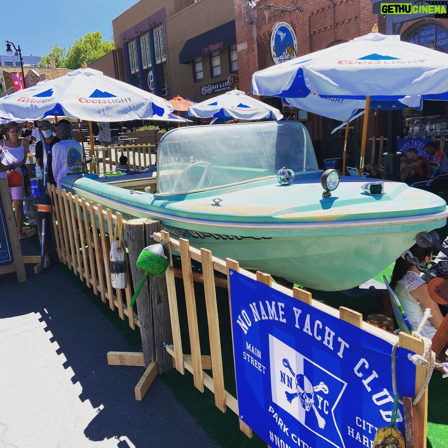 Kerr Smith - 1.2K Likes - Getting creative to keep things going. #nonamesaloon #parkcitylife