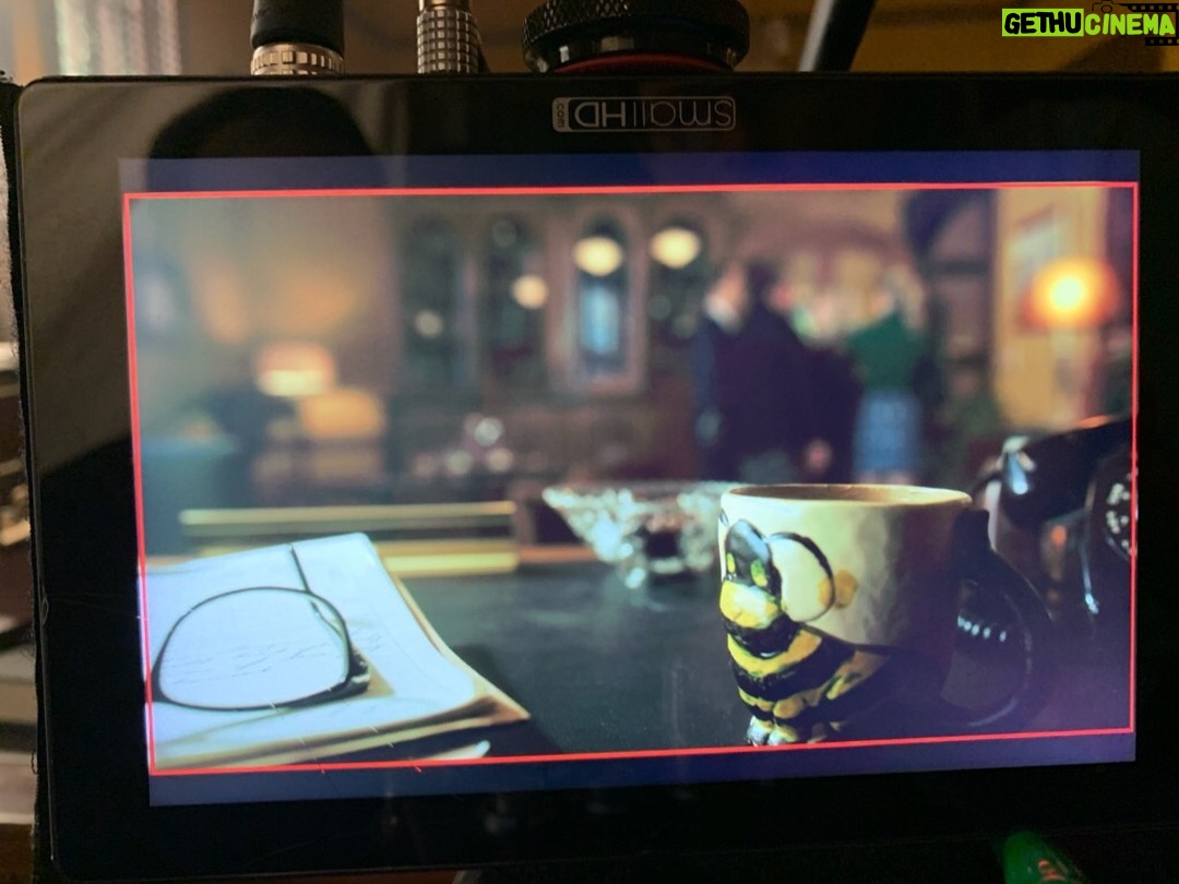 Kerr Smith - 2.5K Likes - Props to props for making a sweet mug for #mrhoney . See if you can tell what was on it before a honey bee. #riverdale #notsosweet #cw