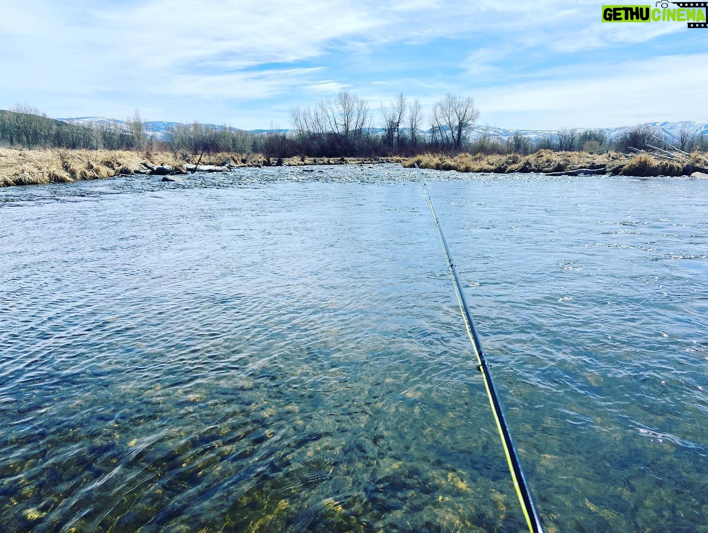 Kerr Smith - 1.8K Likes - Gorgeous day on the #provoriver #flyfishing