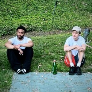 Kevin Abstract Instagram - Pretty much only showing up for the fireworks haha