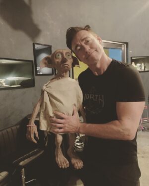 Kevin Durand Instagram - I did a VFX scan today @gentle_giant_burbank Thank you to #JulieVanRoman for introducing me to all these new friends I met today☺️ #KingdomofthePlanetoftheApes